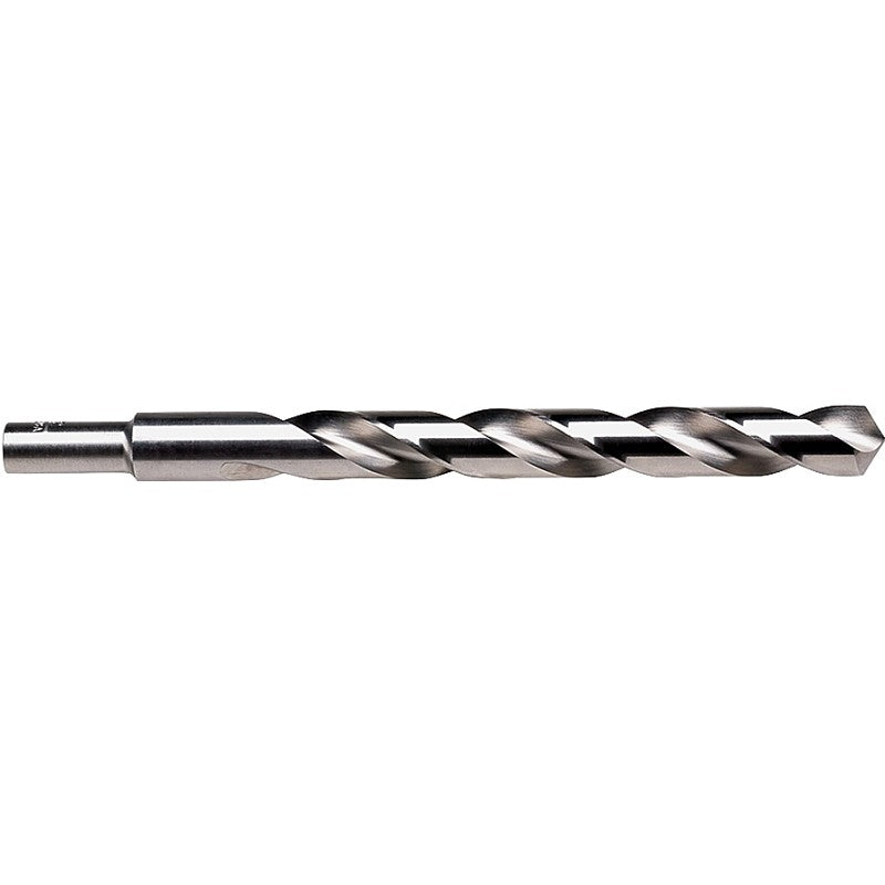 Irwin 73831 Jobber Drill Bit, 31/64 in Dia, 5-7/8 in OAL, Spiral Flute, 2-Flute, 31/64 in Dia Shank, Reduced Shank