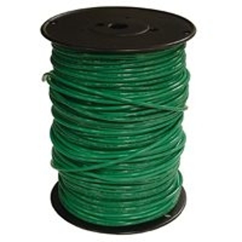Southwire 10GRN-STRX500 Series Building Wire, Green Sheath, 10 AWG Wire, 1-Conductor, 500 ft L, Nylon Sheath