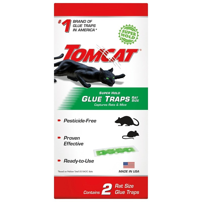 Tomcat 0362910 Rat Glue Trap, 4-1/2 in W, 12-1/2 in H