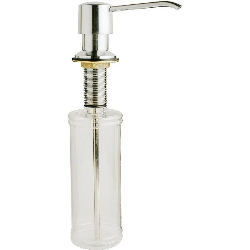 Plumb Pak PP480-1 Soap Lotion Dispenser, 10 oz Capacity, Polished Chrome