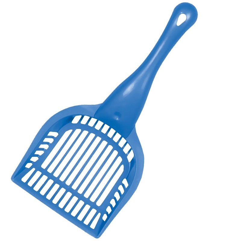 Aloe Care A04987 Litter Scoop, Plastic, Blue