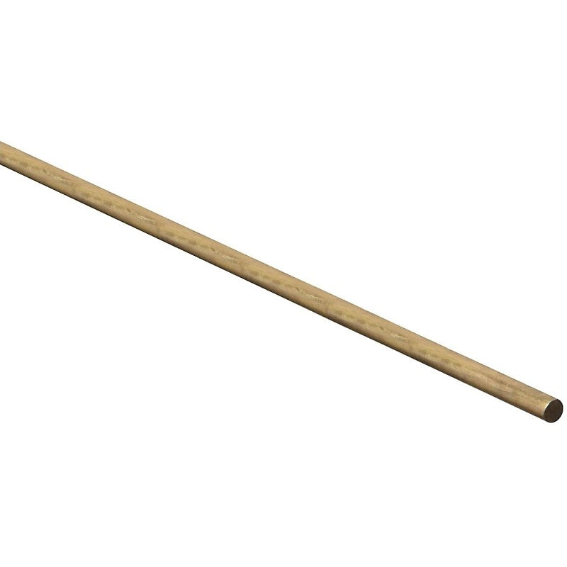 National Hardware N215-236 Rod, 3/16 in Dia, 36 in L, Brass