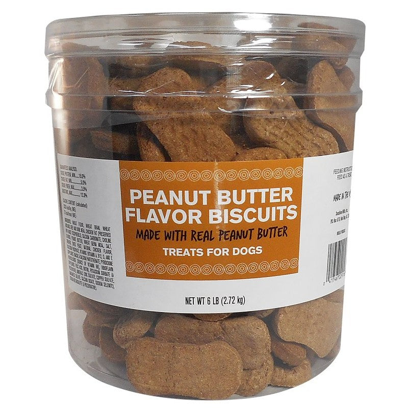Pet Life 02916 Dog Biscuit, Peanut Butter Flavor, 6 lb