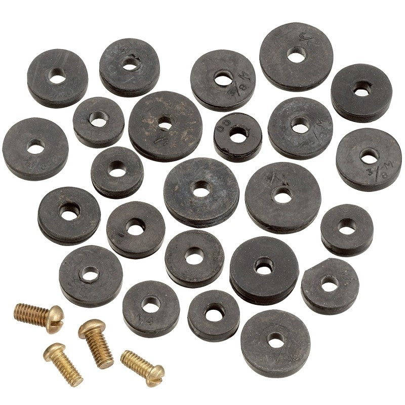 Plumb Pak PP20520 Faucet Washer Assortment, Rubber