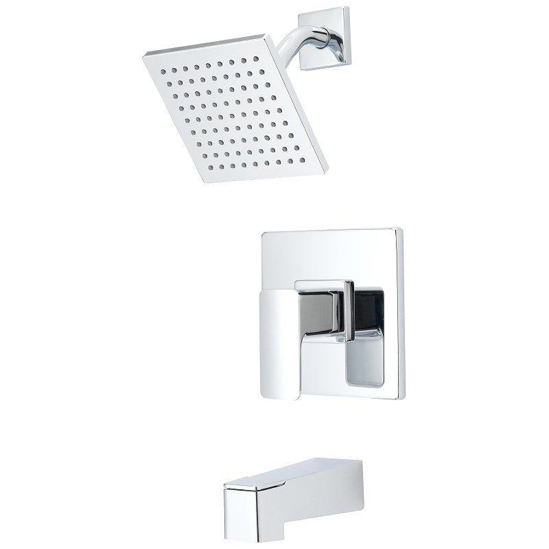 Boston Harbor F12A0006CP Faucet Tub-Shower, Fixed Mount Showerhead, 1.75 gpm Showerhead, 1 Spray Settings