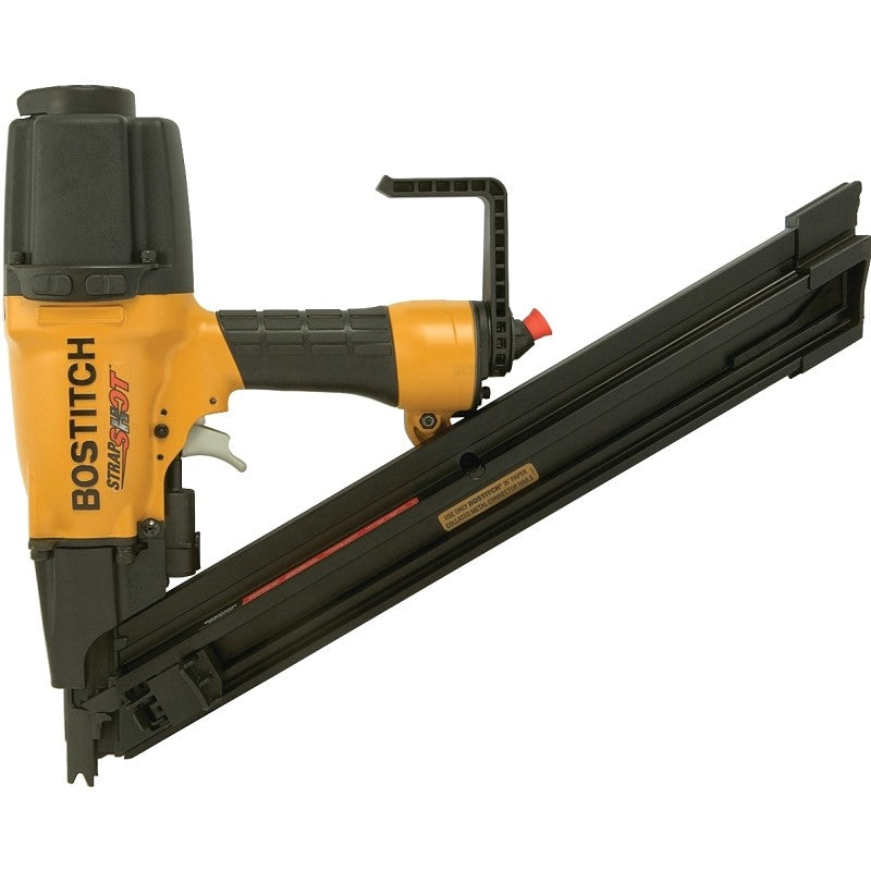 Bostitch MCN250 Metal Connector Nailer, 53 Magazine, 35 deg Collation, Paper Tape Collation, 7.7 cfm/Shot Air