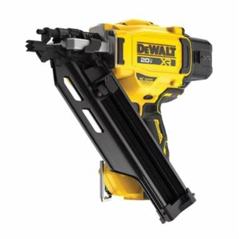 DEWALT DCN930B Cordless Nailer, Tool Only, 20 V, 5 Ah, 55 Nails Magazine, 30 deg Collation, Paper Tape Collation