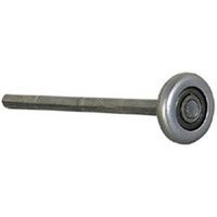Ball Bearing Garage Door Rollers With 6-1/2 Inch Long Heavy Duty Stems 7/16 Shaft 2 Pack