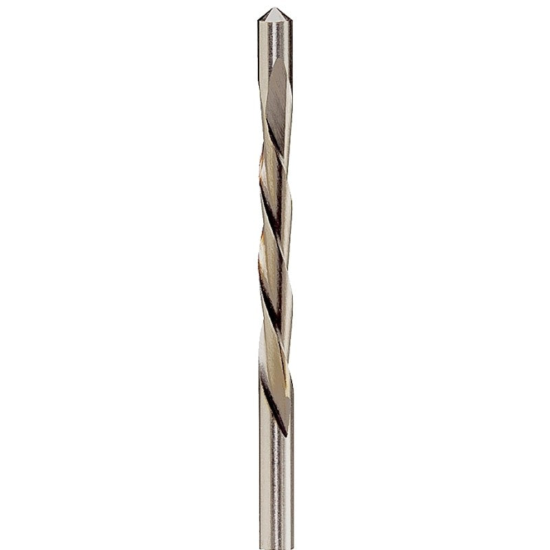 Rotozip GP8 Guidepoint Bit, 1/8 in Dia, 2 in L, 1-1/2 in L Flute, 1/8 in Dia Shank, Steel