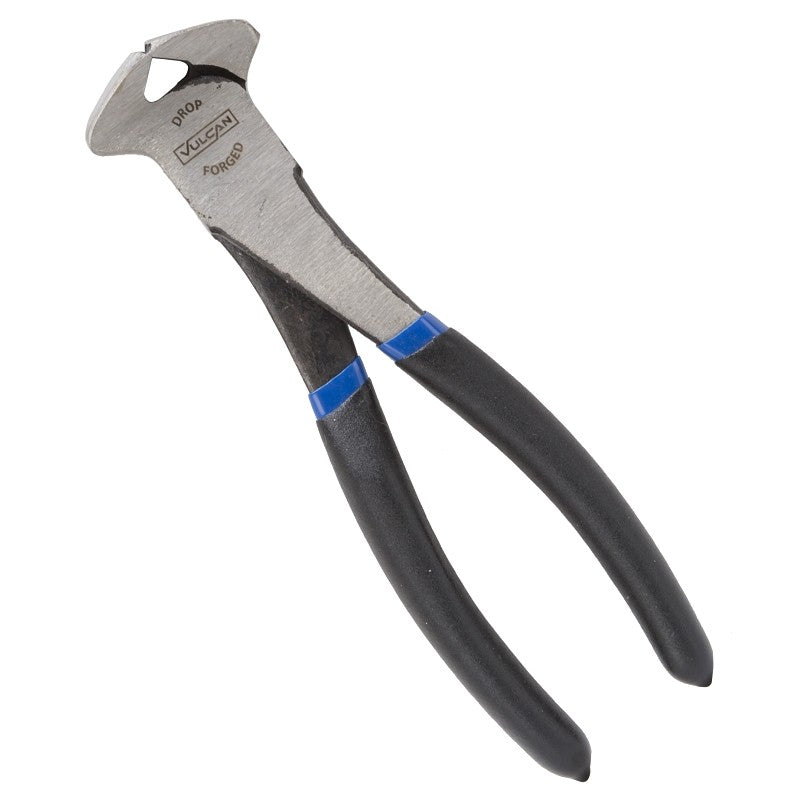 Vulcan JL-NP019 Plier End Cutting Nippers 7 in, 0.9 mm Cutting Capacity, Drop forged steel Jaw, 7 in OAL