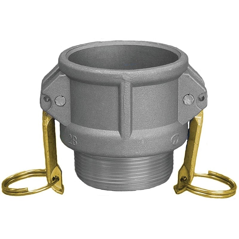 Abbott Rubber QB-200-DC Hose Coupling, 2 in, MNPT, Die-Cast Aluminum