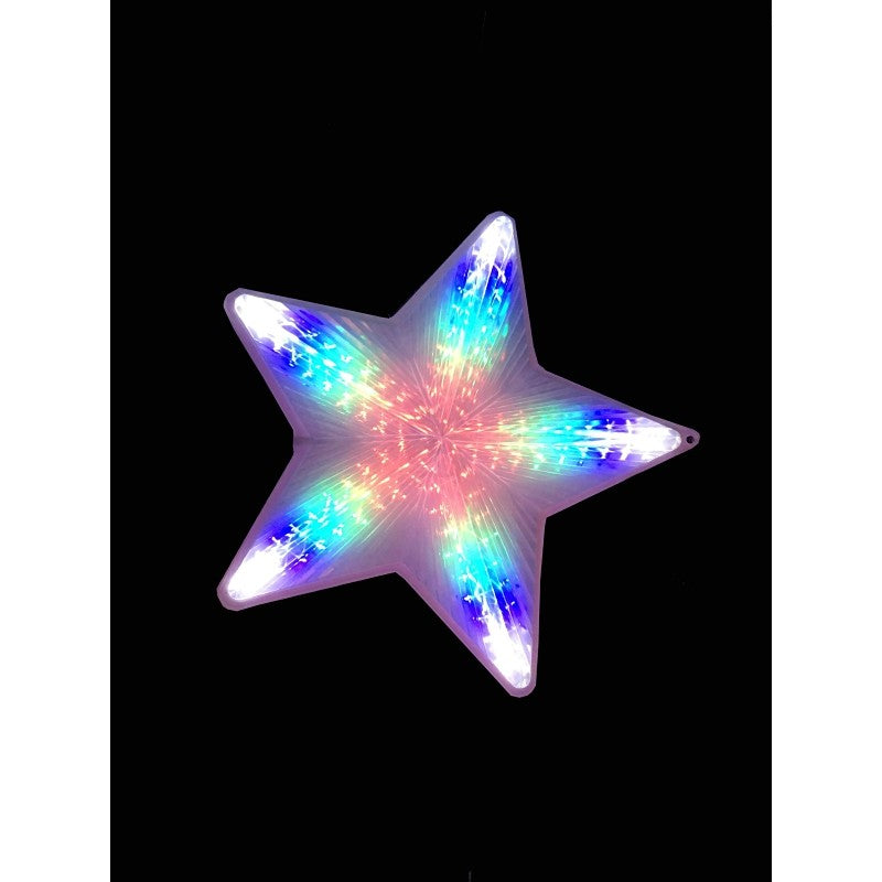 Hometown Holidays 57301 Star Light Decor, 19-1/2 in L, LED Bulb (Pack of 10)