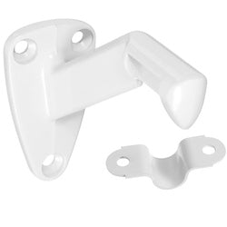 Handrail Bracket Cast Aluminum White (POS)