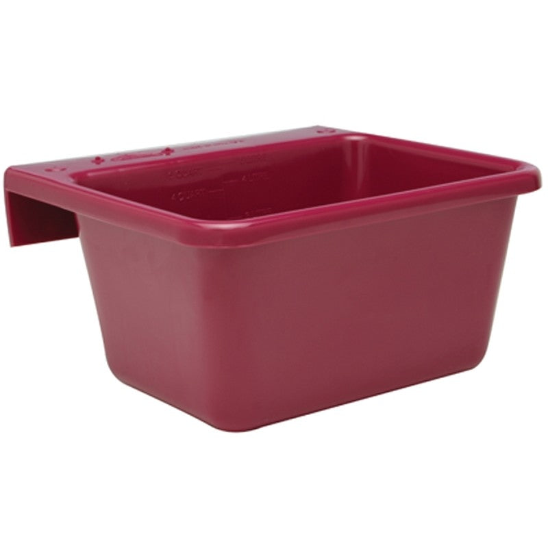 Fortex-Fortiflex 1306613 Pet Feeder, S, 5 qt Volume, Burgundy