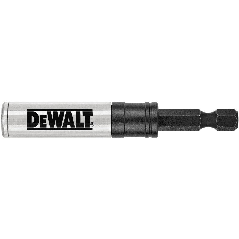 DEWALT DWA3HLDFT Series Bit Holder, 3 in L, 1/4 in Shank, Hex Shank