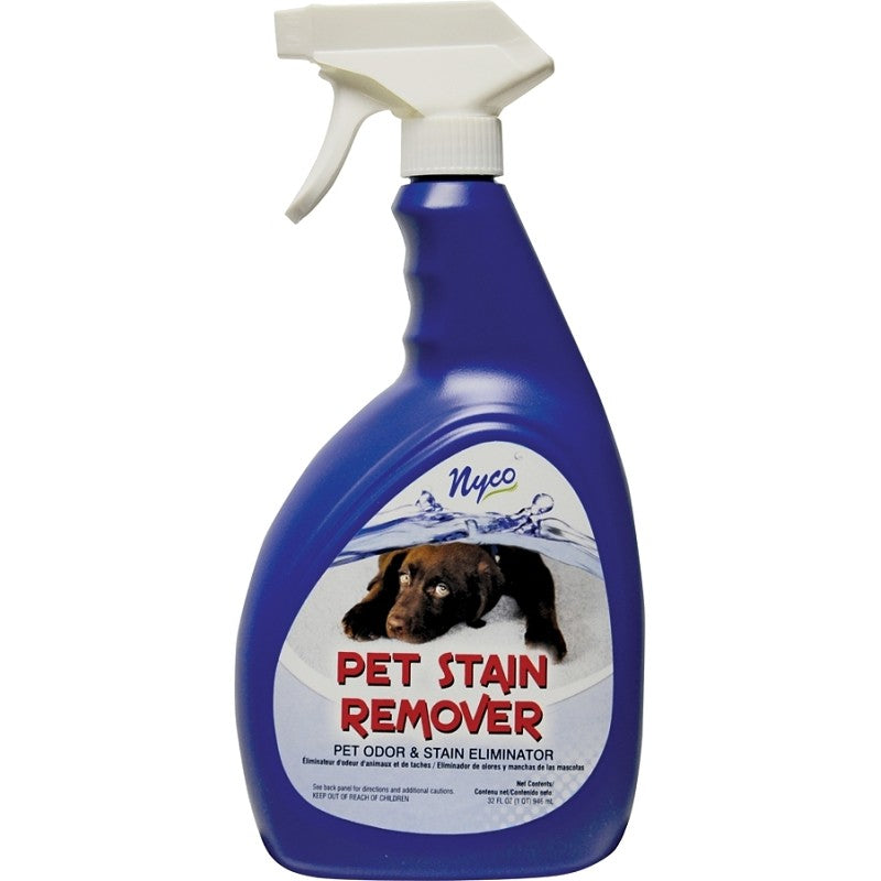 nyco NL90390-953206 Pet Stain Remover, Liquid, Fresh and Clean, 32 oz (Pack of 6)