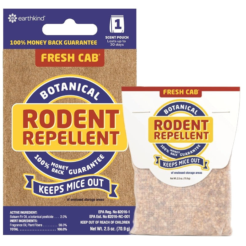 earthkind FC1P12CS Fresh Cab Botanical Repellent, Repels: Rodent (Pack of 12)