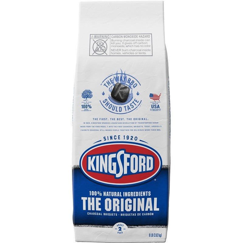 Kingsford 32114 Charcoal Briquette, Original, 8 lb Bag
