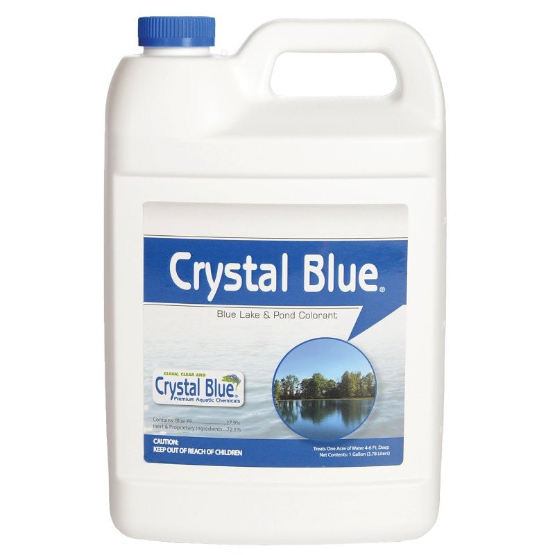 Sanco 00111 Crystal Blue Pond Dye, Liquid, Blue, 1 gal