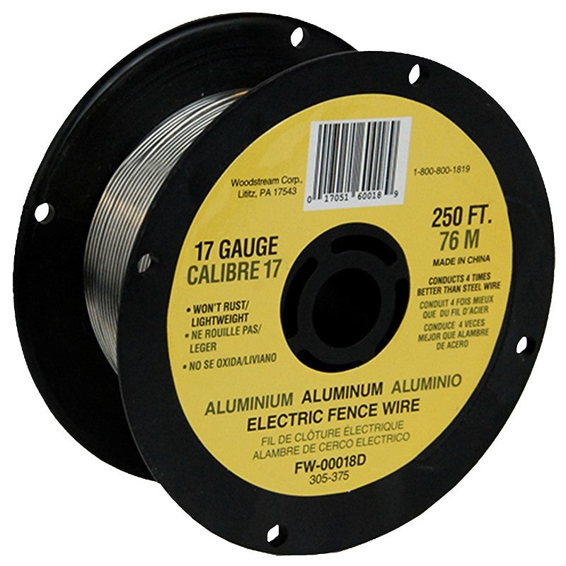 Zareba Fi-Shock FW-00018D Fence Wire, 17 ga Wire, Aluminum Conductor, 250 ft L