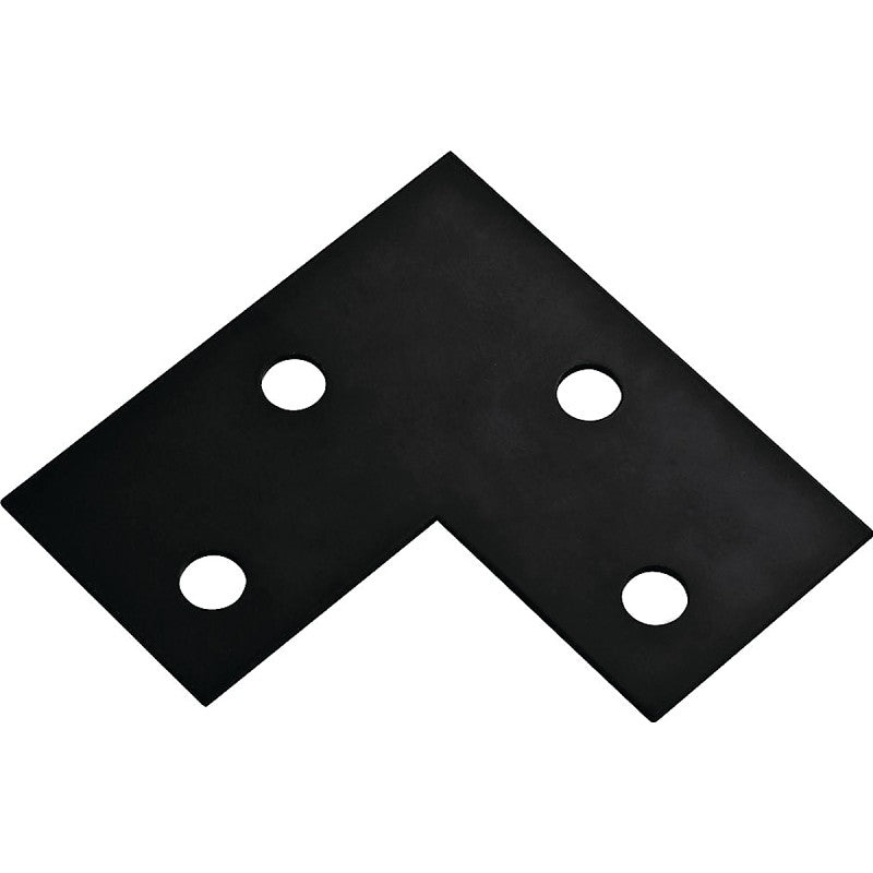 National Hardware 1176BC Series N351-506 Corner Brace, 6 in L, 3 in W, 6 in H, Steel, Powder-Coated, 1/8 Thick Material