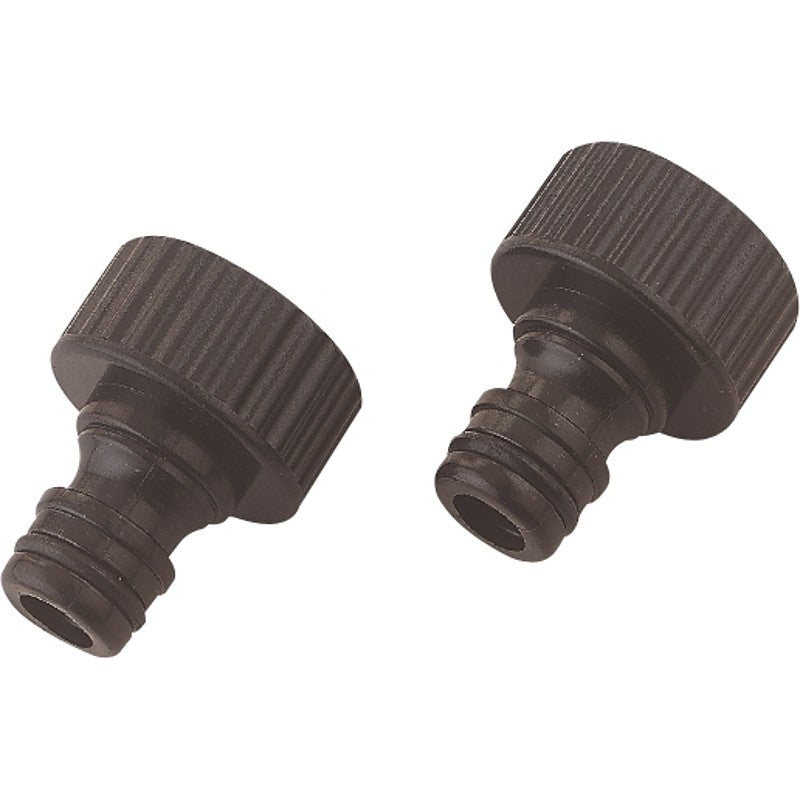 Landscapers Select GC540*23L Tap Adapter, Female Thread, Plastic, Black, For: Quick Connector