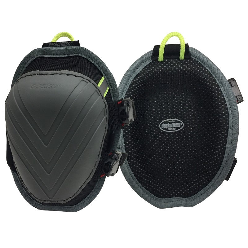 Bucket Boss KneeKeeper HV Series FX2 Molded Nonmar Knee Pad, Foam Pad, Buckle Closure