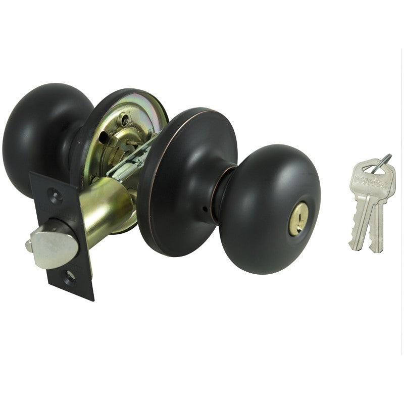 ProSource TFX700V-PS Entry Knob, Aged Bronze, KW1, KA3 Keyway, 3 Grade (Pack of 3)