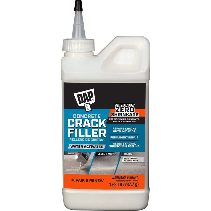 DAP 7079860500 Crack Filler, Gray, 16 oz Bottle