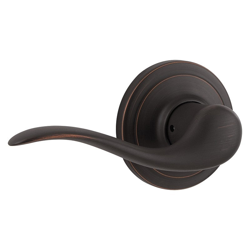 Kwikset Signature Series 788TNL 11PLH Half Inactive Dummy Lever, 2 Grade, Venetian Bronze, Zinc, Residential, Left Hand