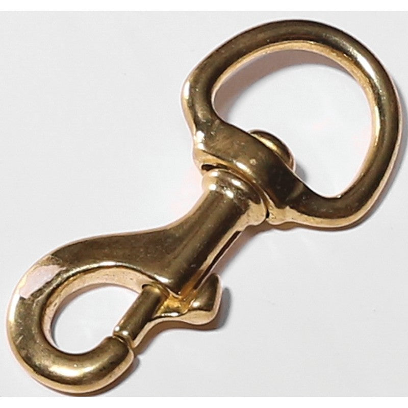 Baron 225BT-1 Bolt Snap, 130 lb Working Load, Bronze, Polished