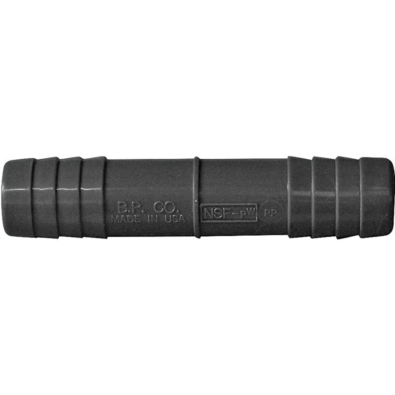 Boshart UPPC-05 Pipe Coupling, 1/2 in, Insert, Polypropylene