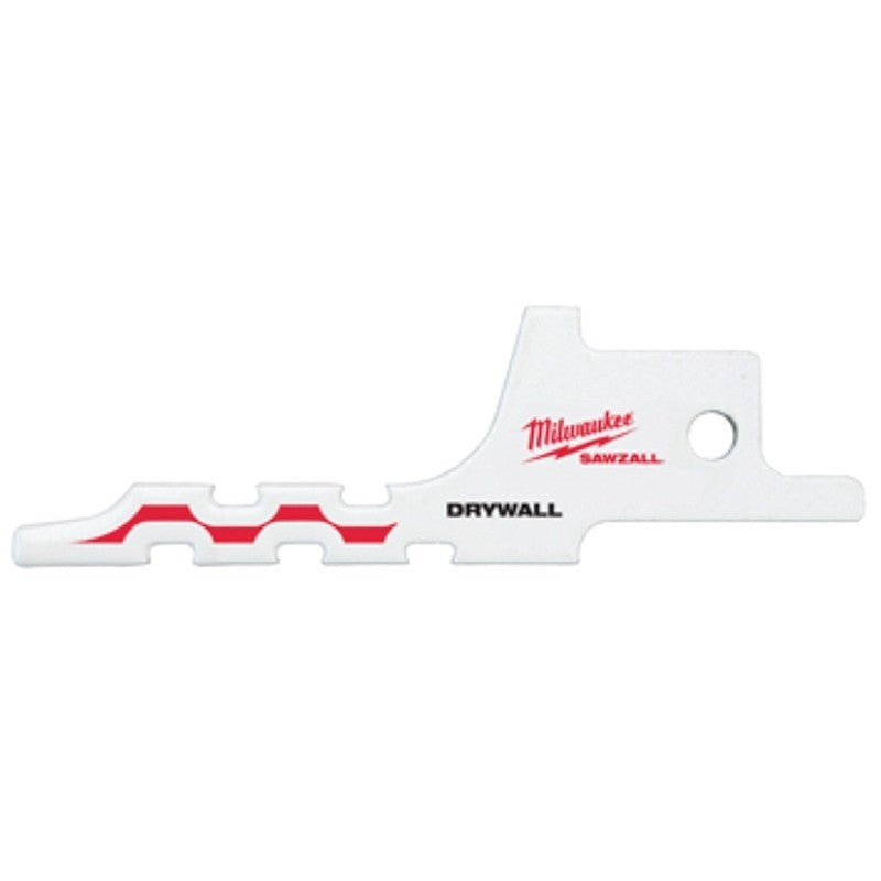 Milwaukee 48-00-1640 Reciprocating Saw Blade, 1/4 in W, 2-1/2 in L, 3 TPI, Bi-Metal Cutting Edge