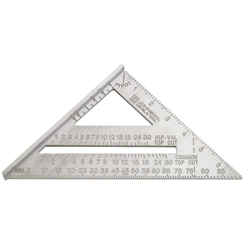 Johnson RAS-1B Rafter Square, 7 in L, Aluminum