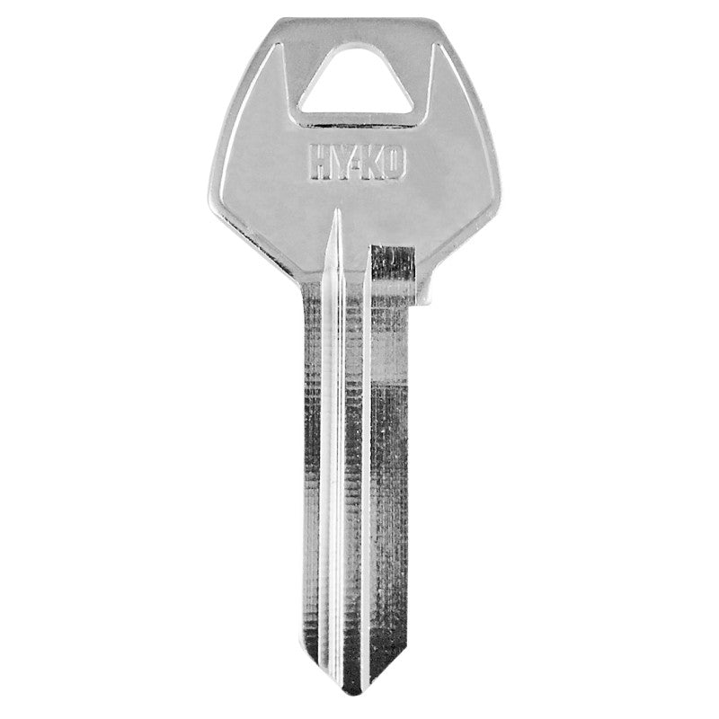 Hy-Ko 11010CO107 Key Blank, Brass, Nickel-Plated, For: Corbin/Russwin CO107 Locks (Pack of 10)
