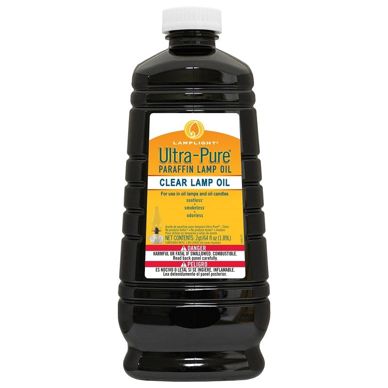 Lamplight 2208517 Lamp Oil, Odorless, Sootless, Smokeless, Specifications: 64 oz Capacity