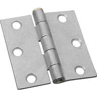 Removable Pin Broad Hinge 4 Inch Galvanized Steel With Brass Pin Bulk