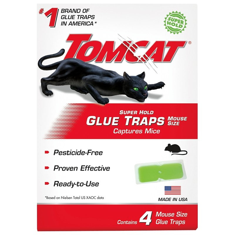Tomcat 0362710 Mouse Glue Trap, 4/PK (Pack of 12)