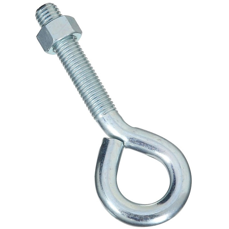 National Hardware N347-666 Eye Bolt, 5/8 in Thread, 3-1/4 in L Thread, 1-1/4 in ID Dia Eye, 560 lb Working Load, Steel (Pack of 3)