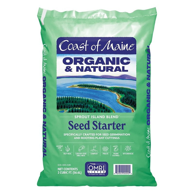 Coast of Maine 2CSEED Organic Seed Starter, 2 cu-ft Bag