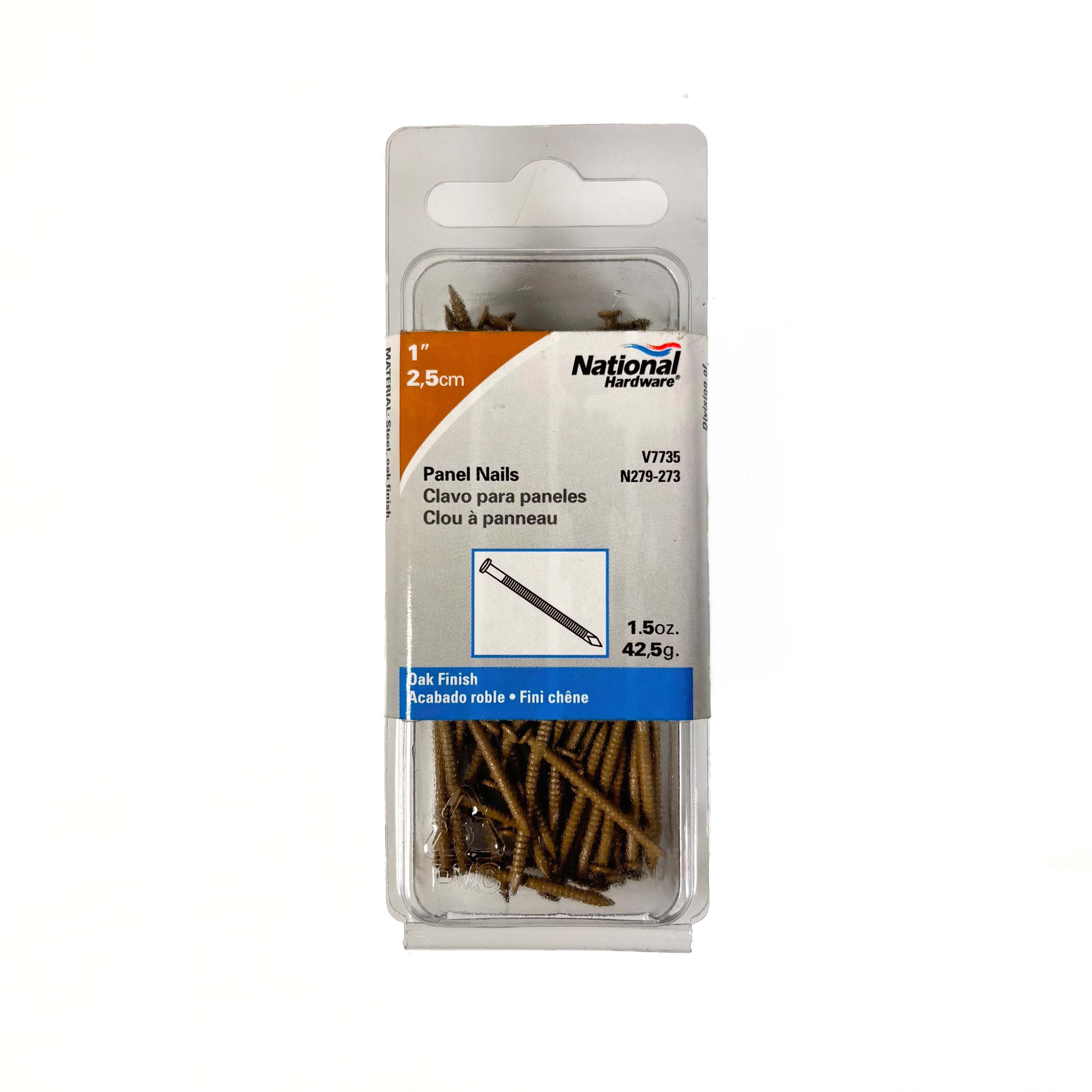 Panel Nails 1 Inch Oak 1-1/2 Ounce Approximately 99 (POS)