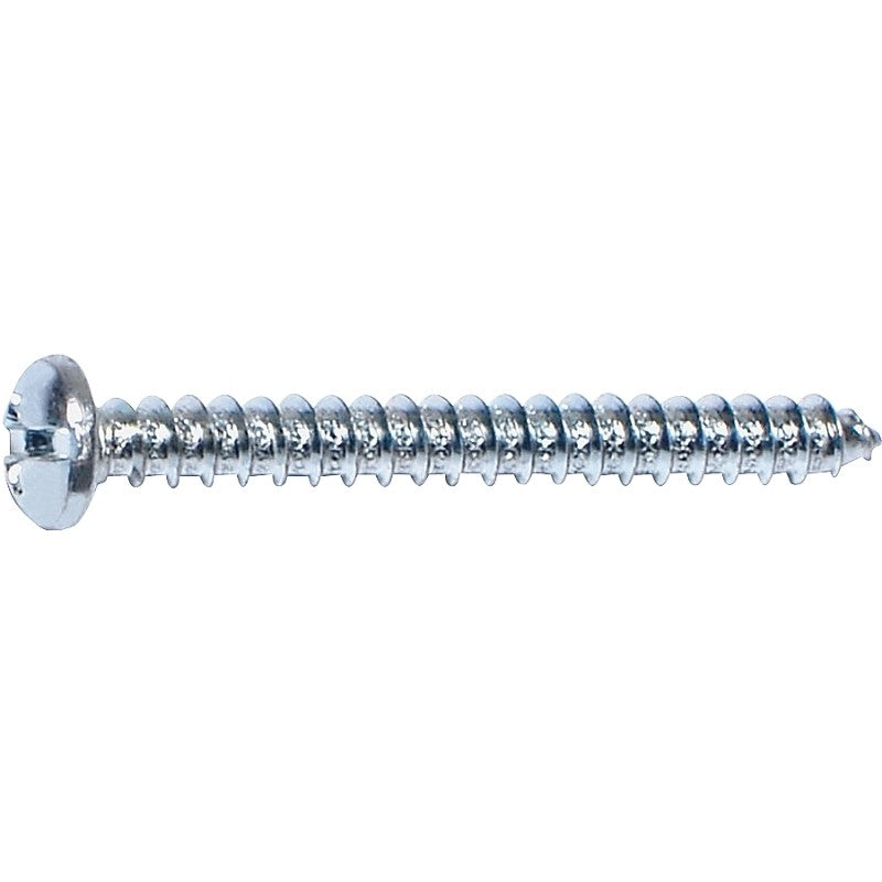 Midwest Fastener 03202 Screw, #12 Thread, Coarse Thread, Pan Head, Phillips, Diamond Point, 100/PK