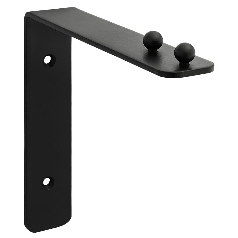 National Hardware N275-530 Wall Bracket, 7 in L, Black