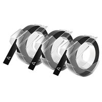 LABELMAKER REFILL TAPE BLACK