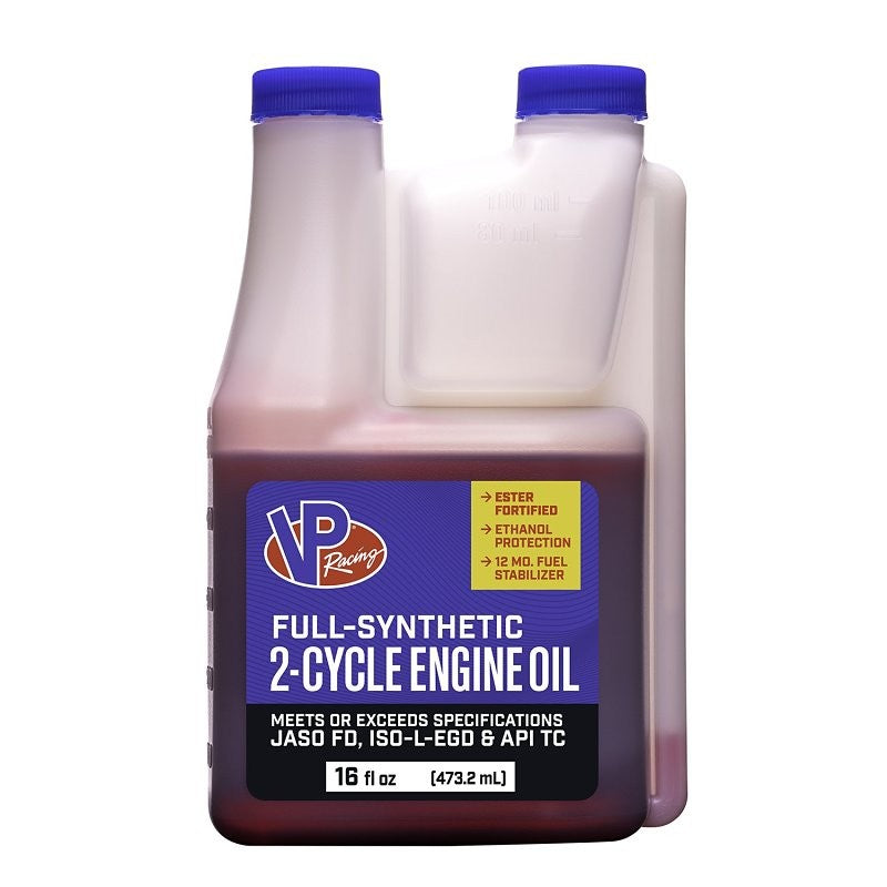 VP Racing 2907 Synthetic 2-Stroke Oil, 16 oz (Pack of 4)