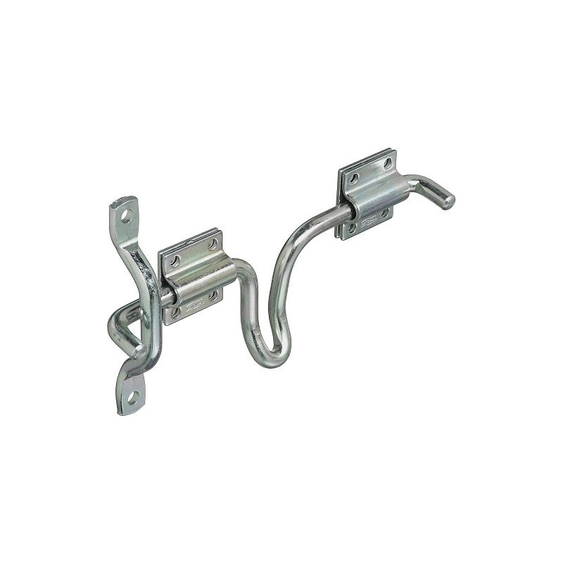 National Hardware N160-747 Door/Gate Latch, For: Right or Left Hand Swinging Gates, Steel, Zinc