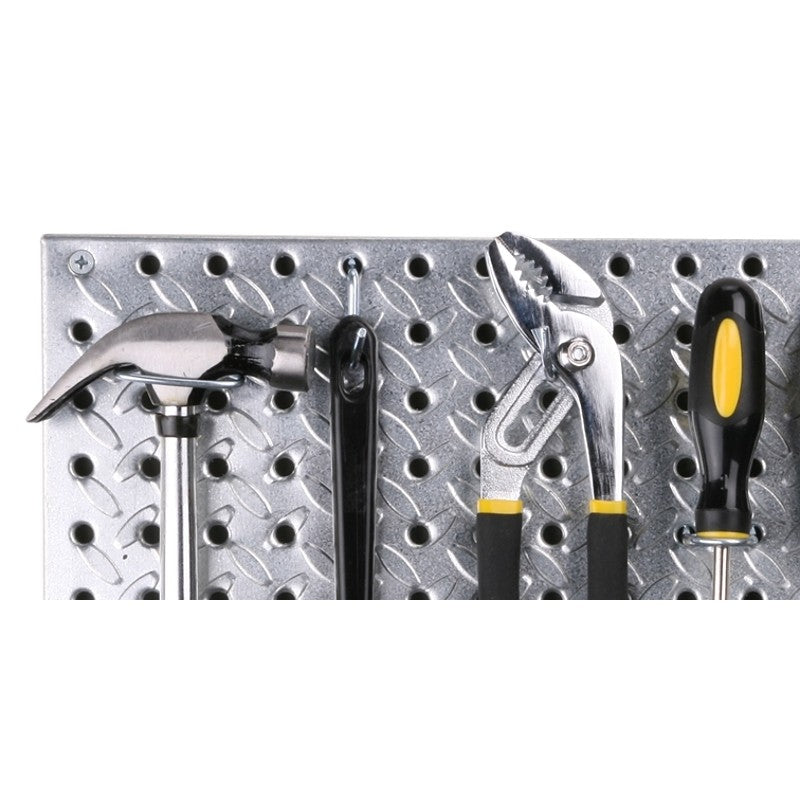 Knape & Vogt 0204-1632 Series Pegboard, 32 in OAD, 16 in OAH, Steel