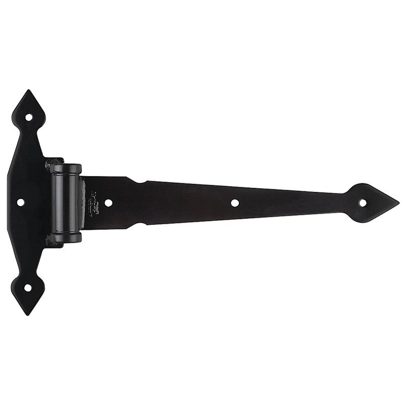 National Hardware N100-053 T-Hinge, 8-13/32 in W Frame Leaf, 2-1/4 in H Frame Leaf, Steel, 100 lb