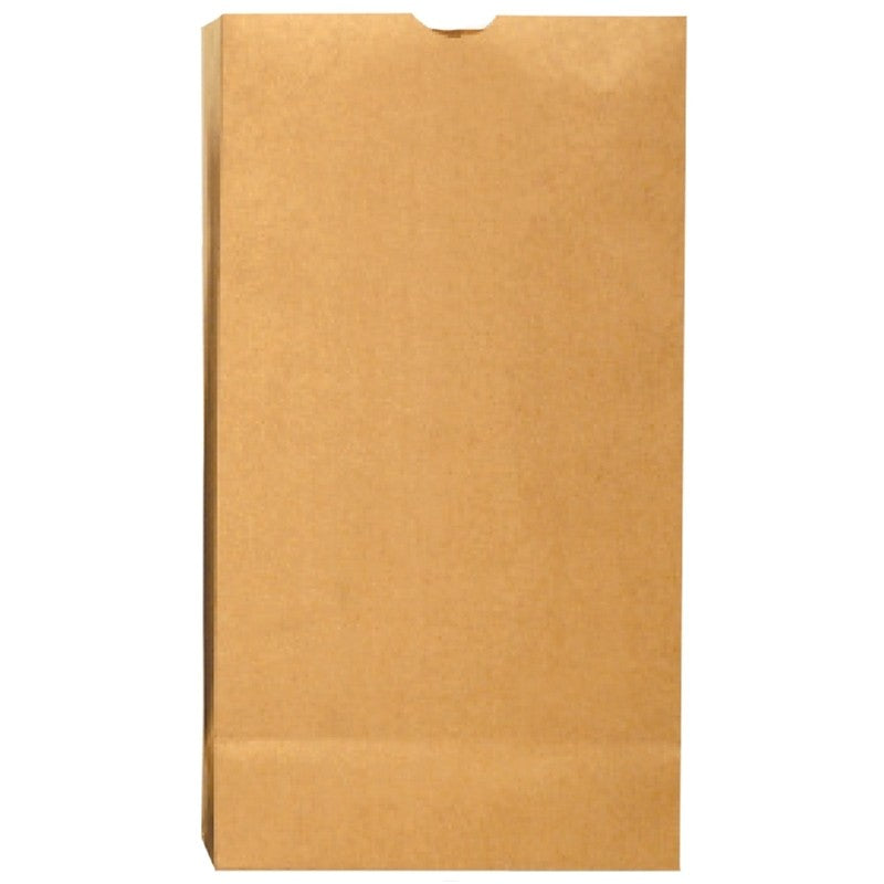 Duro Bag Dubl Life 18428 SOS Bag, #25, 3 gal Capacity, 8-1/4 in L, 6-1/8 in W, 15-7/8 in H, Kraft Paper, Brown