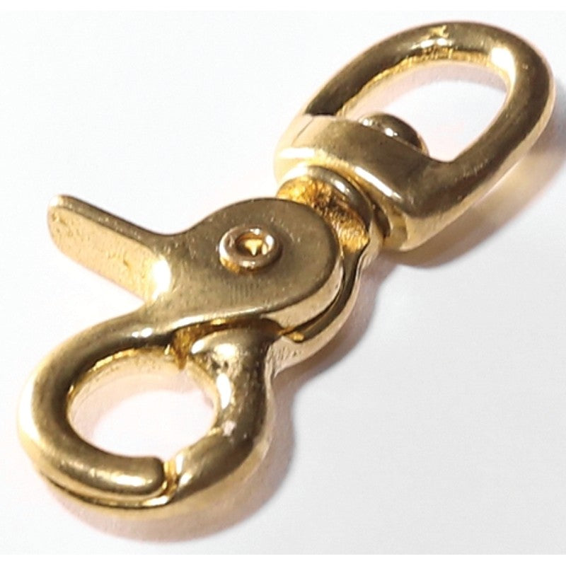 Baron 5013B-1/2 Trigger Snap, 40 lb Working Load, Solid Bronze, Polished